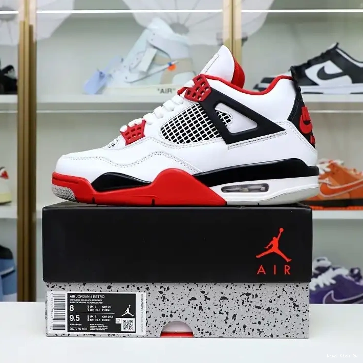 JORDAN 4 2012 RED' AIR RETRO 'FIRE Kimikick 0503